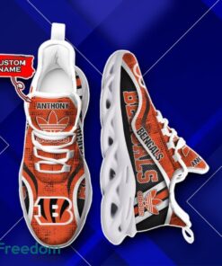 Cincinnati Bengals Custom Name NFL Max Soul Sneaker Impressive Gift Product Photo 2