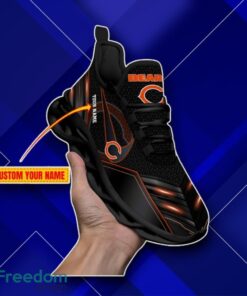 Cincinnati Bengals Custom Name NFL Neon Light Max Soul Shoes Impressive Gift Product Photo 2