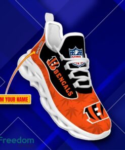 Cincinnati Bengals Custom Name Weed Limited Edition Max Soul Shoes Impressive Gift Product Photo 2