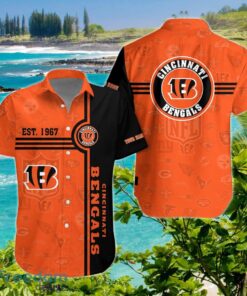 Cincinnati Bengals Hawaiian Shirt Custom Name Impressive Gift