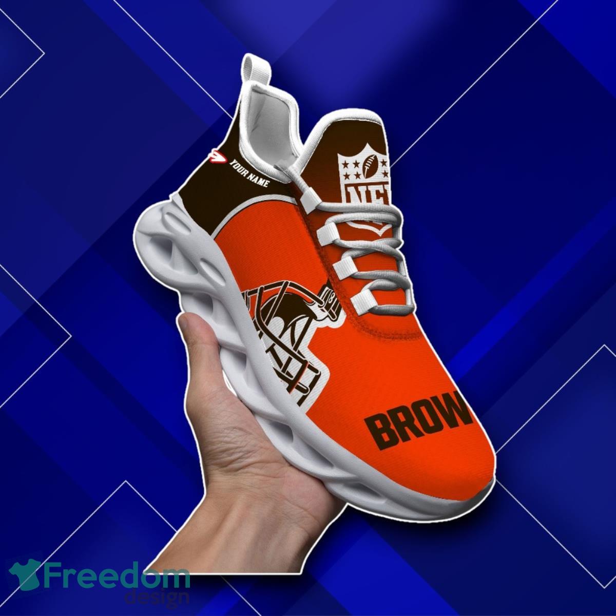 Cincinnati Bengals Max Soul Shoes Lovely Gift Custom Name image Cincinnati Bengals Max Soul Shoes Lovely Gift Custom Name Product Photo 1