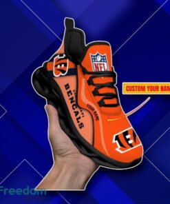 Cincinnati Bengals NFL Customized Unique Max Soul Shoes Lovely Gift