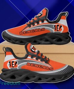 Cincinnati Bengals NFL Grey Mix Orange Max Soul Shoes Lovely Gift