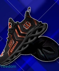 Cincinnati Bengals NFL Hot Black Orange Max Soul Shoes Lovely Gift