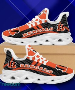Cincinnati Bengals NFL Hot Orange Black Color Max Soul Shoes Lovely Gift