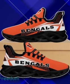 Cincinnati Bengals NFL Orange Mix Black Max Soul Shoes Lovely Gift