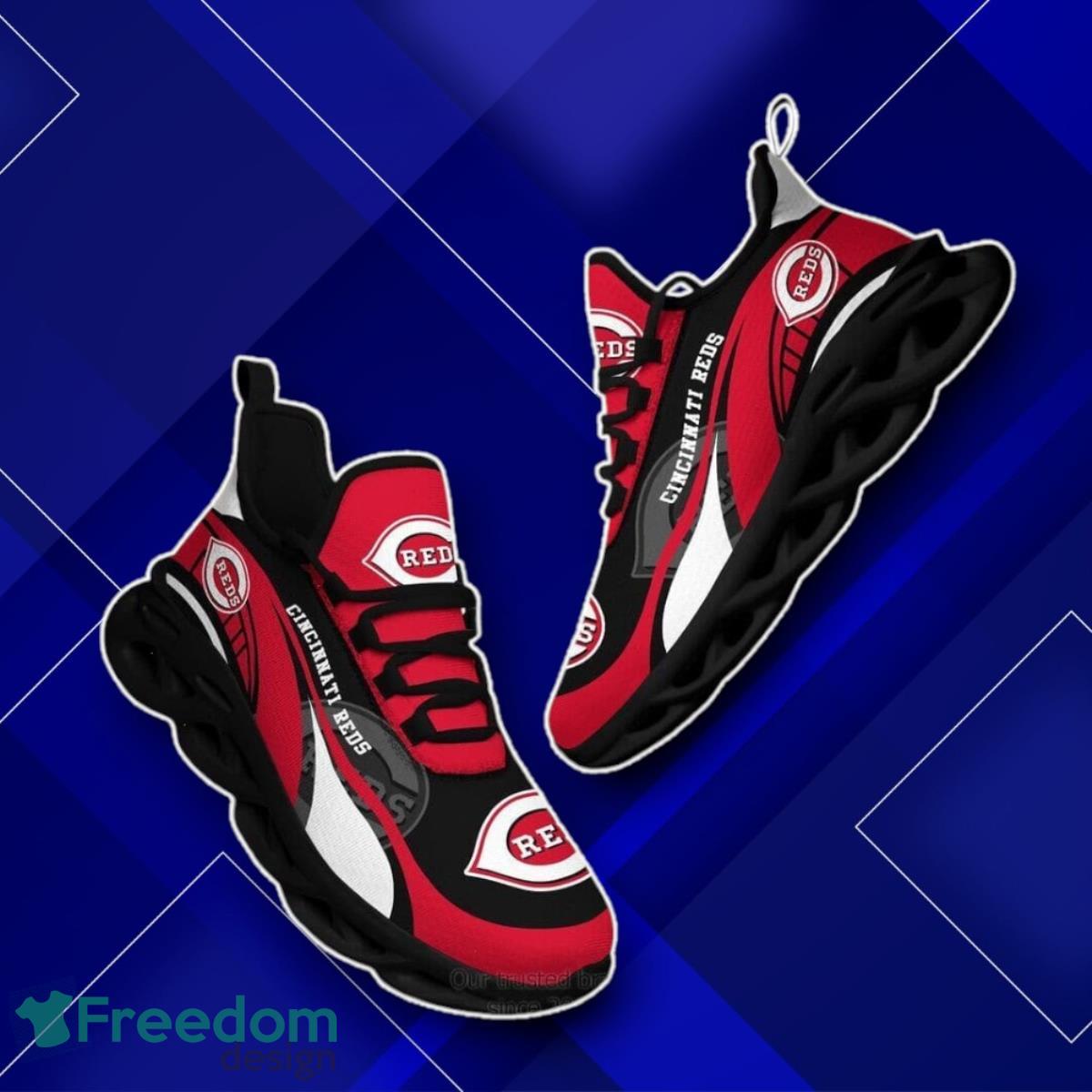 Cincinnati Reds Max Soul Shoes Impressive Gift For Men Women image Cincinnati Reds Max Soul Shoes Impressive Gift For Men Women Product Photo 1