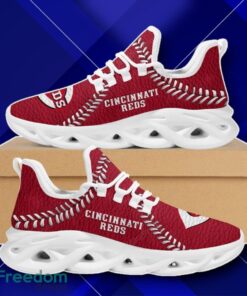Cincinnati Reds MLB Baseball Teams Red Color Max Soul Shoes Impressive Gift