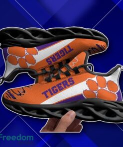 Clemson Tigers Black Shoes Max Soul Impressive Gift