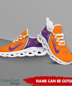 Clemson Tigers Custom Name Limited Max Soul Shoes Sneakers For Sports Fans Gift Product Photo 4