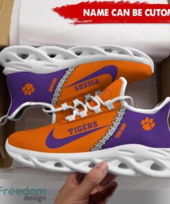 Clemson Tigers Custom Name Limited Max Soul Shoes Sneakers For Sports Fans Gift Product Photo 5