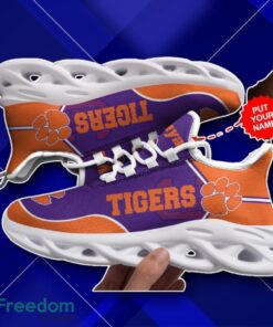 Clemson Tigers Custom Shoes Max Soul Impressive Gift