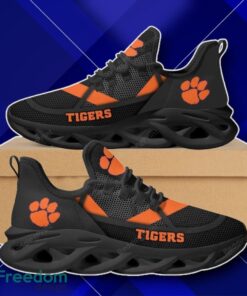Clemson Tigers NCAA Black Mix Orange Max Soul Shoes Impressive Gift