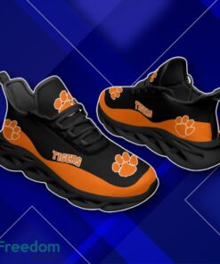 Clemson Tigers NCAA Black Shoes Max Soul Impressive Gift