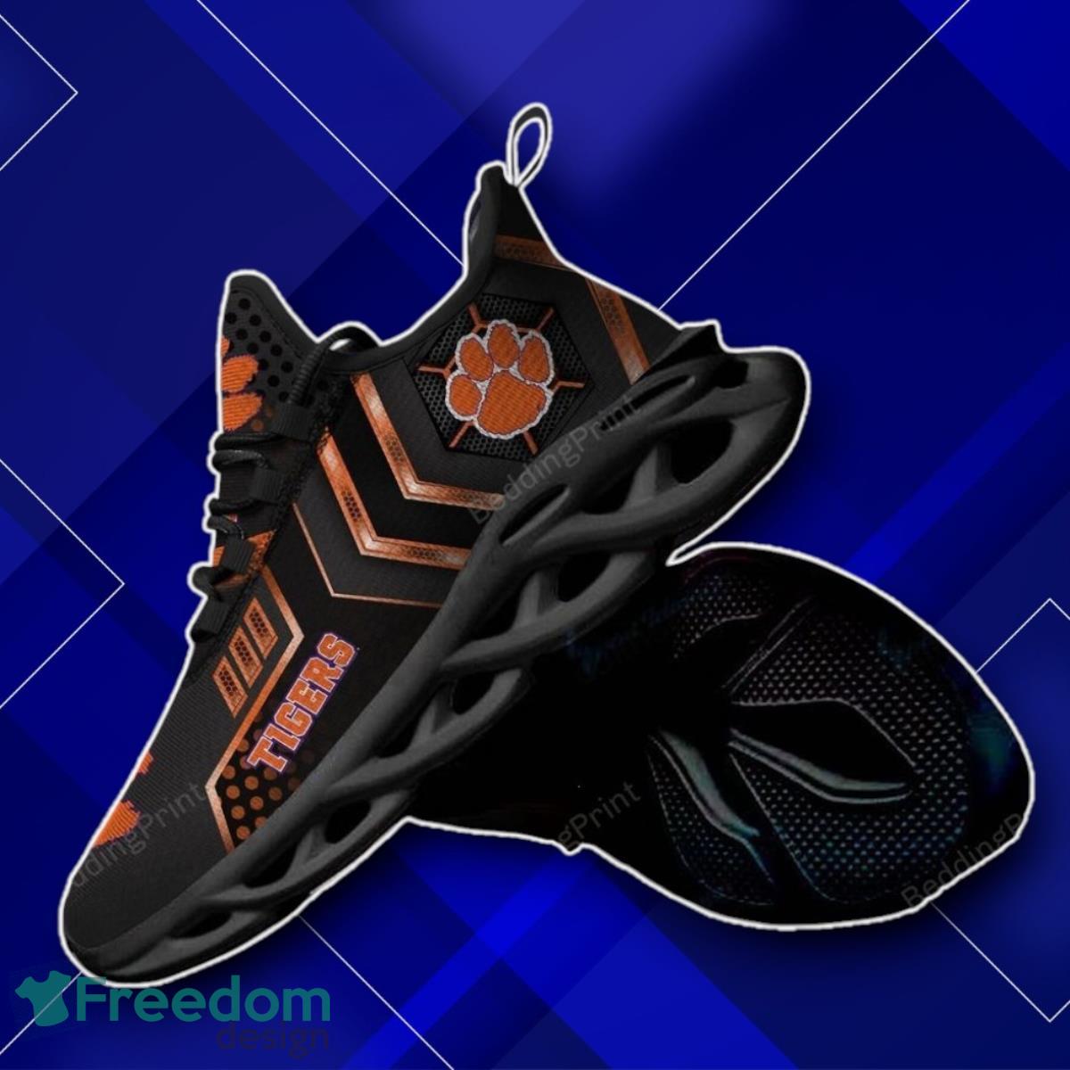 Clemson Tigers NCAA Max Soul Shoes Impressive Gift image Clemson Tigers NCAA Max Soul Shoes Impressive Gift Product Photo 1