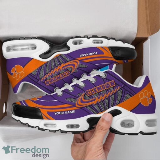 Clemson Tigers TN Shoes Custom Name Shoes Fans Sneakers Shoes Product Photo 1