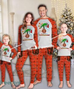 Cleveland Browns Happy HalloThankmas Christmas Family Pajamas Set Kid Men Women