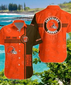 Cleveland Browns Hawaiian Shirt Custom Name Impressive Gift