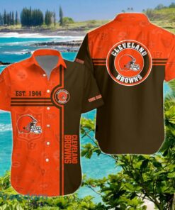 Cleveland Browns Hawaiian Shirt Custom Name Unique Gift