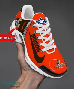 Cleveland Browns Ultra Air Cushion Sports Shoes Custom Name For Men And Women TN Shoes Sneakers image Cleveland Browns Ultra Air Cushion Sports Shoes Custom Name For Men And Women TN Shoes Sneakers Product Photo 3