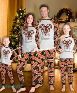 Cleveland Browns Xmas Pajamas Set Family For Adult