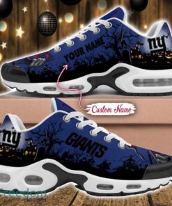 Custom Name NFL New York Giants Halloween Day Gift Air Cushion Sports Shoes For Men And Women