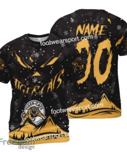 Custom Number And Name Hamilton Tiger Cats Grinch Face 3D Hoodie, 3D Tshirt, Sweater AOP For Fans - CFL Hamilton Tiger Cats Grinch Face 3D Hoodie, 3D Tshirt, Sweater AOP Custom Number And Name Photo 2