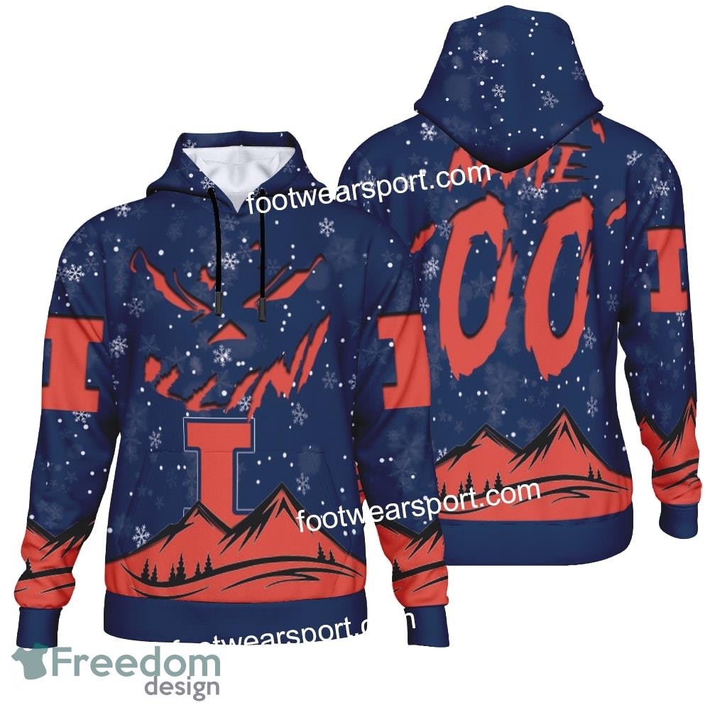 Custom Number And Name Illinois Fighting Illini Grinch Face 3D Hoodie, 3D Tshirt, Sweater AOP For Fans image Custom Number And Name Illinois Fighting Illini Grinch Face 3D Hoodie, 3D Tshirt, Sweater AOP For Fans - NCAA Illinois Fighting Illini Grinch Face 3D Hoodie, 3D Tshirt, Sweater AOP Custom Number And Name Photo 1