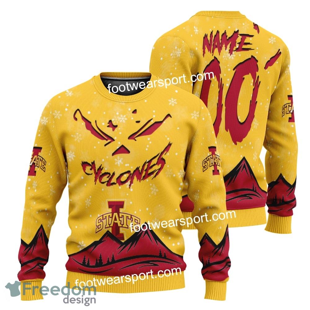 custom-number-and-name-iowa-state-cyclones-grinch-face-3d-hoodie-3d-tshirt-sweater-aop-for-adult-2.jpg Custom Number And Name Iowa State Cyclones Grinch Face 3D Hoodie, 3D Tshirt, Sweater AOP For Adult - NCAA Iowa State Cyclones Grinch Face 3D Hoodie, 3D Tshirt, Sweater AOP Custom Number And Name Photo 3