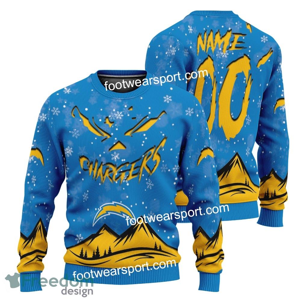 custom-number-and-name-los-angeles-chargers-grinch-face-3d-hoodie-3d-tshirt-sweater-aop-for-men-women-2.jpg Custom Number And Name Los Angeles Chargers Grinch Face 3D Hoodie, 3D Tshirt, Sweater AOP For Men, Women - NFL Los Angeles Chargers Grinch Face 3D Hoodie, 3D Tshirt, Sweater AOP Custom Number And Name Photo 3