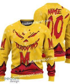 Custom Number And Name Maryland Terrapins Grinch Face 3D Hoodie, 3D Tshirt, Sweater AOP Gift Holidays image Custom Number And Name Maryland Terrapins Grinch Face 3D Hoodie, 3D Tshirt, Sweater AOP Gift Holidays - NCAA Maryland Terrapins Grinch Face 3D Hoodie, 3D Tshirt, Sweater AOP Custom Number And Name Photo 3