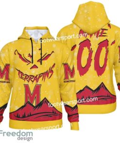 Custom Number And Name Maryland Terrapins Grinch Face 3D Hoodie, 3D Tshirt, Sweater AOP Gift Holidays Custom Number And Name Maryland Terrapins Grinch Face 3D Hoodie, 3D Tshirt, Sweater AOP Gift Holidays