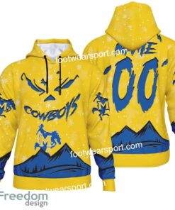 Custom Number And Name McNeese State Cowboys Grinch Face 3D Hoodie, 3D Tshirt, Sweater AOP Gift Holidays Custom Number And Name McNeese State Cowboys Grinch Face 3D Hoodie, 3D Tshirt, Sweater AOP Gift Holidays