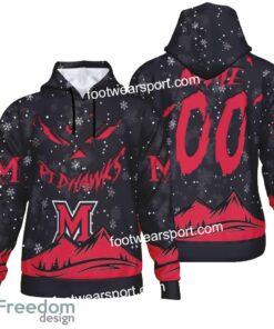 Custom Number And Name Miami (OH) RedHawks Grinch Face 3D Hoodie, 3D Tshirt, Sweater AOP For Fans Custom Number And Name Miami (OH) RedHawks Grinch Face 3D Hoodie, 3D Tshirt, Sweater AOP For Fans