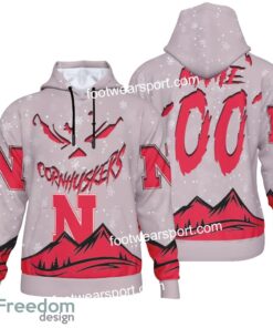 Custom Number And Name Nebraska Cornhuskers Grinch Face 3D Hoodie, 3D Tshirt, Sweater AOP For Fans Custom Number And Name Nebraska Cornhuskers Grinch Face 3D Hoodie, 3D Tshirt, Sweater AOP For Fans