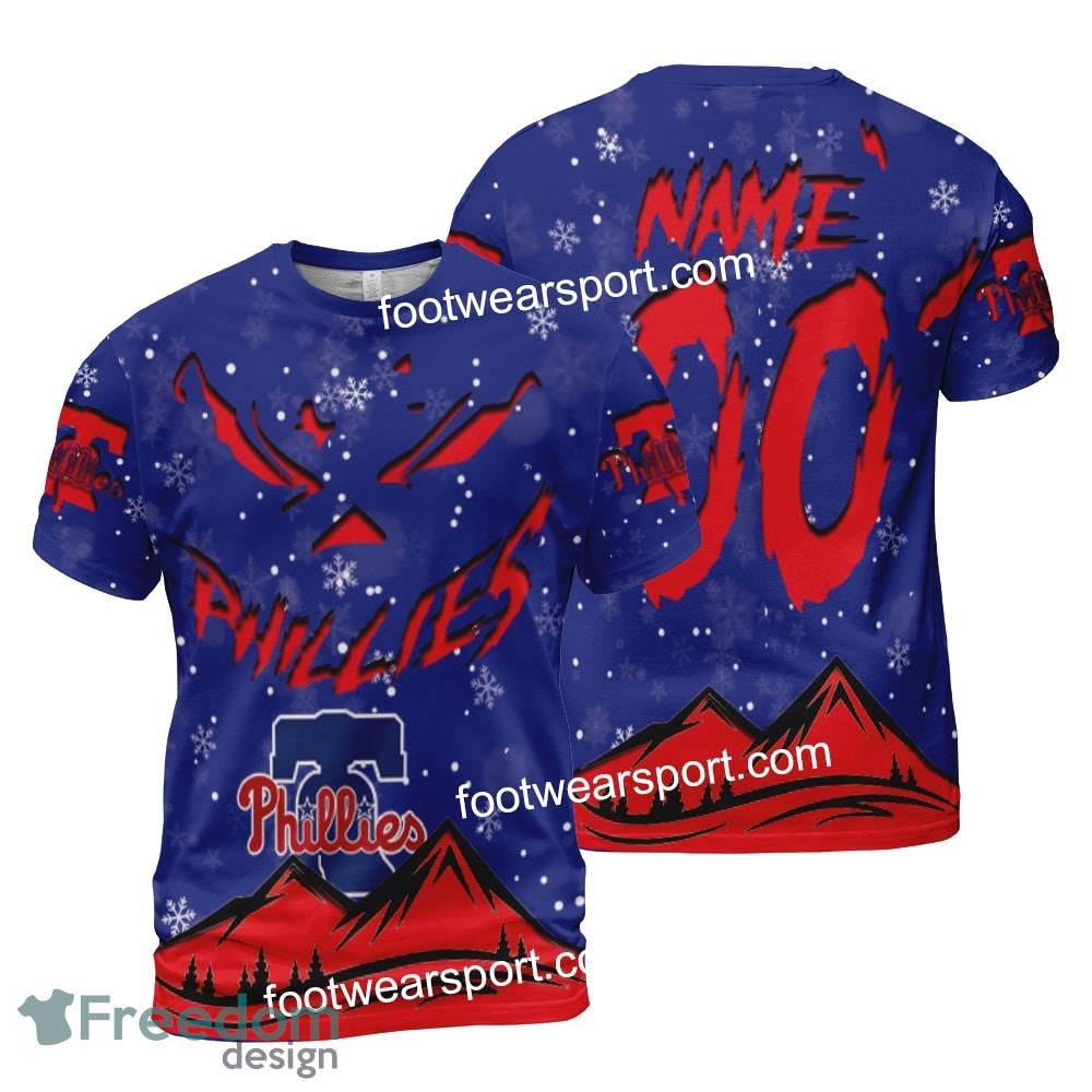 Custom Number And Name Philadelphia Phillies Grinch Face 3D Hoodie, 3D Tshirt, Sweater AOP For Fans image Custom Number And Name Philadelphia Phillies Grinch Face 3D Hoodie, 3D Tshirt, Sweater AOP For Fans - MLB Philadelphia Phillies Grinch Face 3D Hoodie, 3D Tshirt, Sweater AOP Custom Number And Name Photo 2