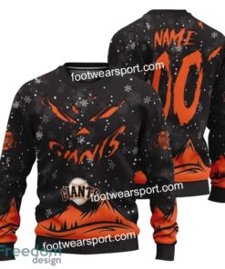 Custom Number And Name San Francisco Giants Grinch Face 3D Hoodie, 3D Tshirt, Sweater AOP For Men, Women - MLB San Francisco Giants Grinch Face 3D Hoodie, 3D Tshirt, Sweater AOP Custom Number And Name Photo 3