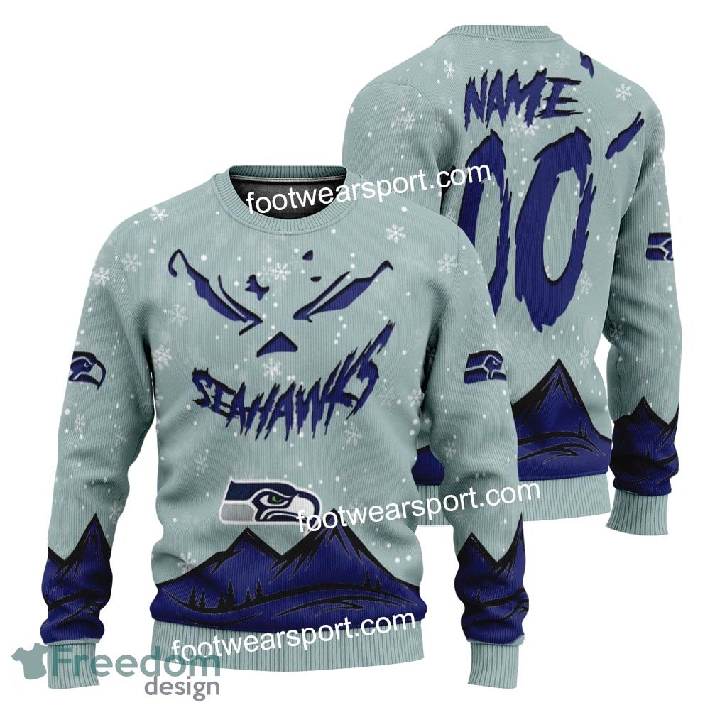 custom-number-and-name-seattle-seahawks-grinch-face-3d-hoodie-3d-tshirt-sweater-aop-for-fans-2.jpg Custom Number And Name Seattle Seahawks Grinch Face 3D Hoodie, 3D Tshirt, Sweater AOP For Fans - NFL Seattle Seahawks Grinch Face 3D Hoodie, 3D Tshirt, Sweater AOP Custom Number And Name Photo 3
