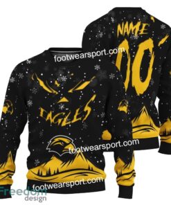Custom Number And Name Southern Miss Golden Eagles Grinch Face 3D Hoodie, 3D Tshirt, Sweater AOP For Men, Women - NCAA Southern Miss Golden Eagles Grinch Face 3D Hoodie, 3D Tshirt, Sweater AOP Custom Number And Name Photo 3