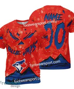 Custom Number And Name Toronto Blue Jays Grinch Face 3D Hoodie, 3D Tshirt, Sweater AOP For Men, Women - MLB Toronto Blue Jays Grinch Face 3D Hoodie, 3D Tshirt, Sweater AOP Custom Number And Name Photo 2