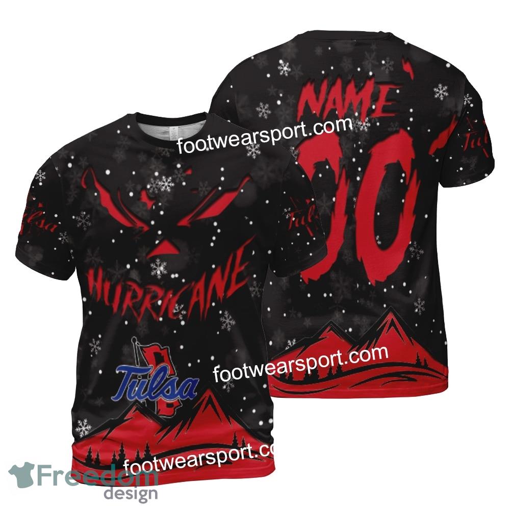 Custom Number And Name Tulsa Golden Hurricane Grinch Face 3D Hoodie, 3D Tshirt, Sweater AOP Gift Holidays image Custom Number And Name Tulsa Golden Hurricane Grinch Face 3D Hoodie, 3D Tshirt, Sweater AOP Gift Holidays - NCAA Tulsa Golden Hurricane Grinch Face 3D Hoodie, 3D Tshirt, Sweater AOP Custom Number And Name Photo 2