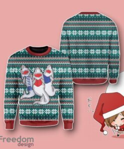 Custom Ugly Shark Christmas Sweater Jumper Unique Gift Product Photo 2