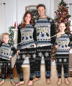 Dallas Cowboys Christmas Socks Xmas Pajamas Set Family For Adult