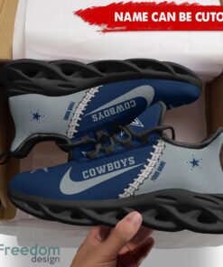 Dallas Cowboys Custom Name Limited Max Soul Shoes Sneakers For Sports Fans Gift Product Photo 2