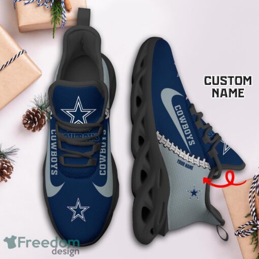 Dallas Cowboys Custom Name Limited Max Soul Shoes Sneakers For Sports Fans Gift Product Photo 3