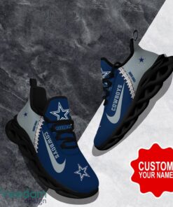 Dallas Cowboys Custom Name Limited Max Soul Shoes Sneakers For Sports Fans Gift