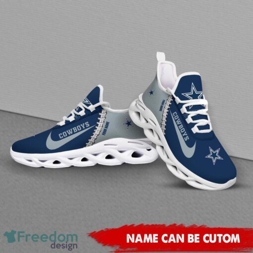 Dallas Cowboys Custom Name Limited Max Soul Shoes Sneakers For Sports Fans Gift Product Photo 4