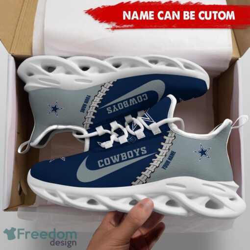 Dallas Cowboys Custom Name Limited Max Soul Shoes Sneakers For Sports Fans Gift Product Photo 5