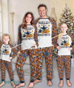 Dallas Cowboys Fall Christmas Family Pajamas Set Kid Men Women