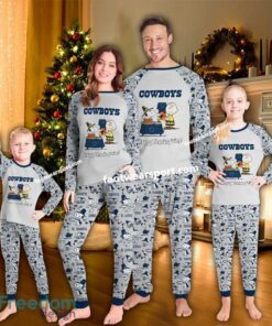Dallas Cowboys Football Happy Thanksgiving Ugly Christmas Pajamas Set Family Kid Men Women